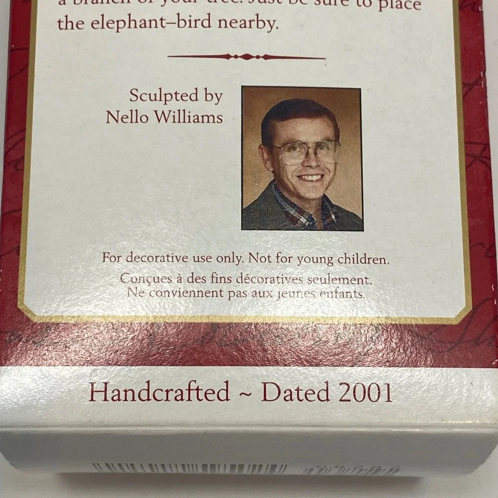 Hallmark Keepsake Ornament Horton Hatches the Egg Collector Series Dr Seuss 2001